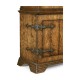 Spanish style crotch walnut drinks cabinet