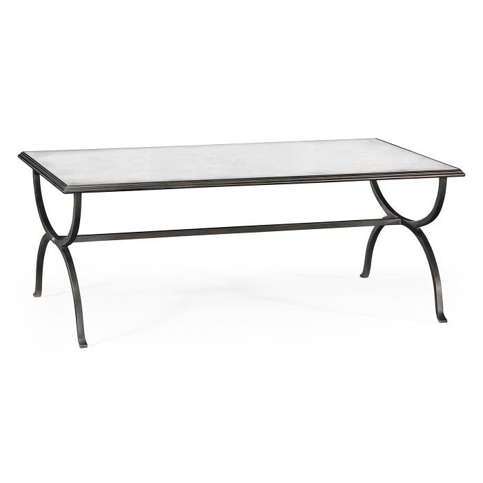 Bronze coffee table (Antiqued mirror)