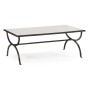 Églomisé & Bronze Iron Coffee Table