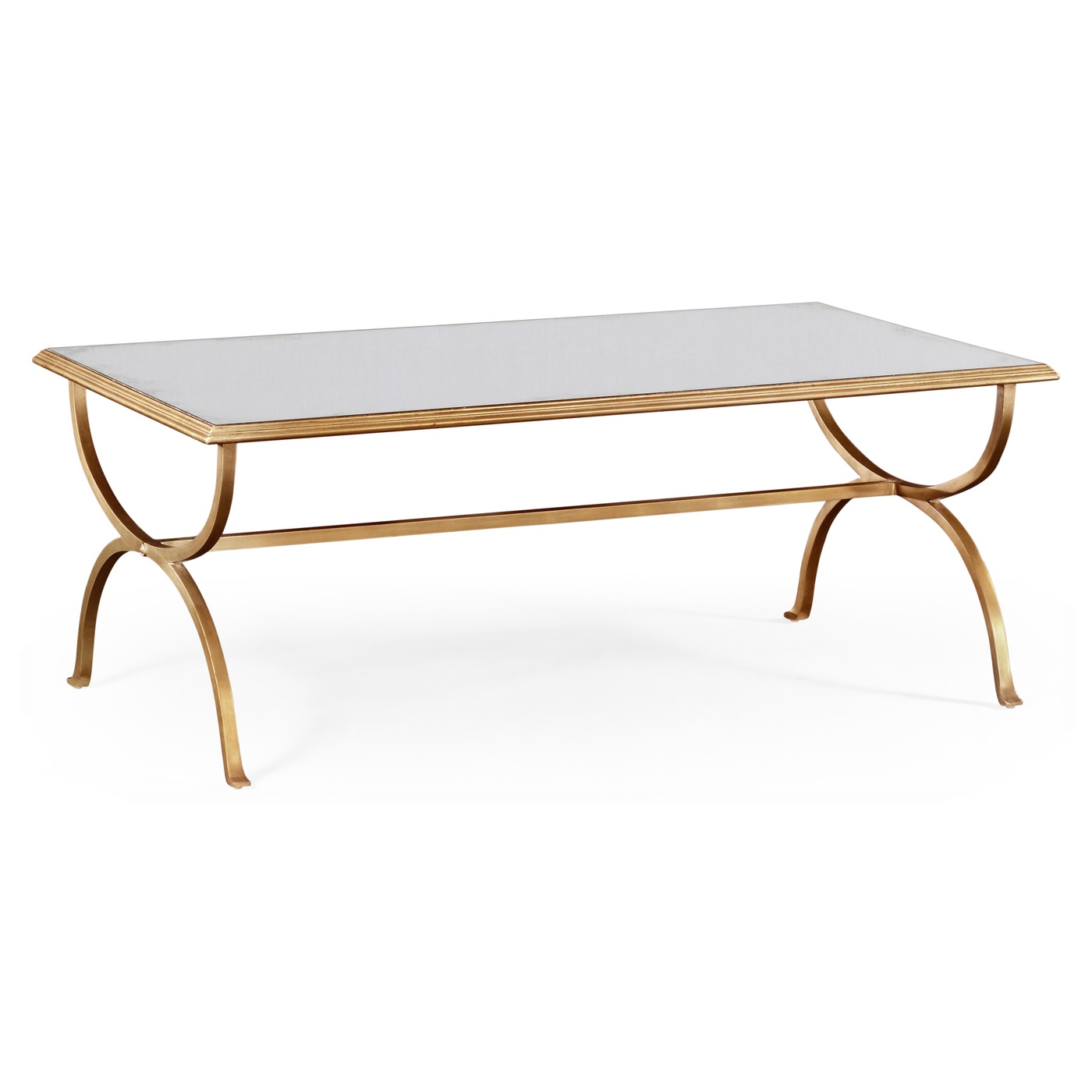 Gilded coffee table (Antiqued mirror)