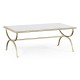Silver coffee table (Antiqued mirror)