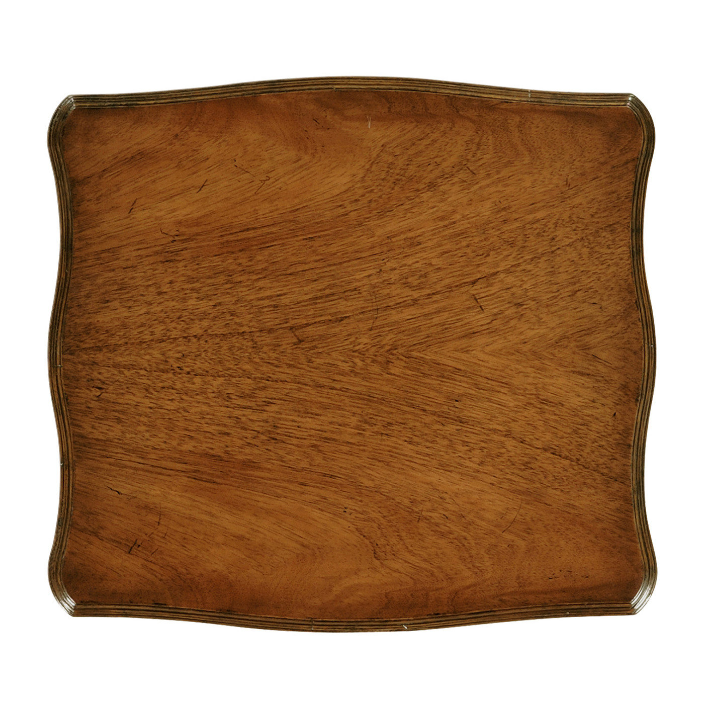 Mahogany Nest of Three Tables Turned Legs