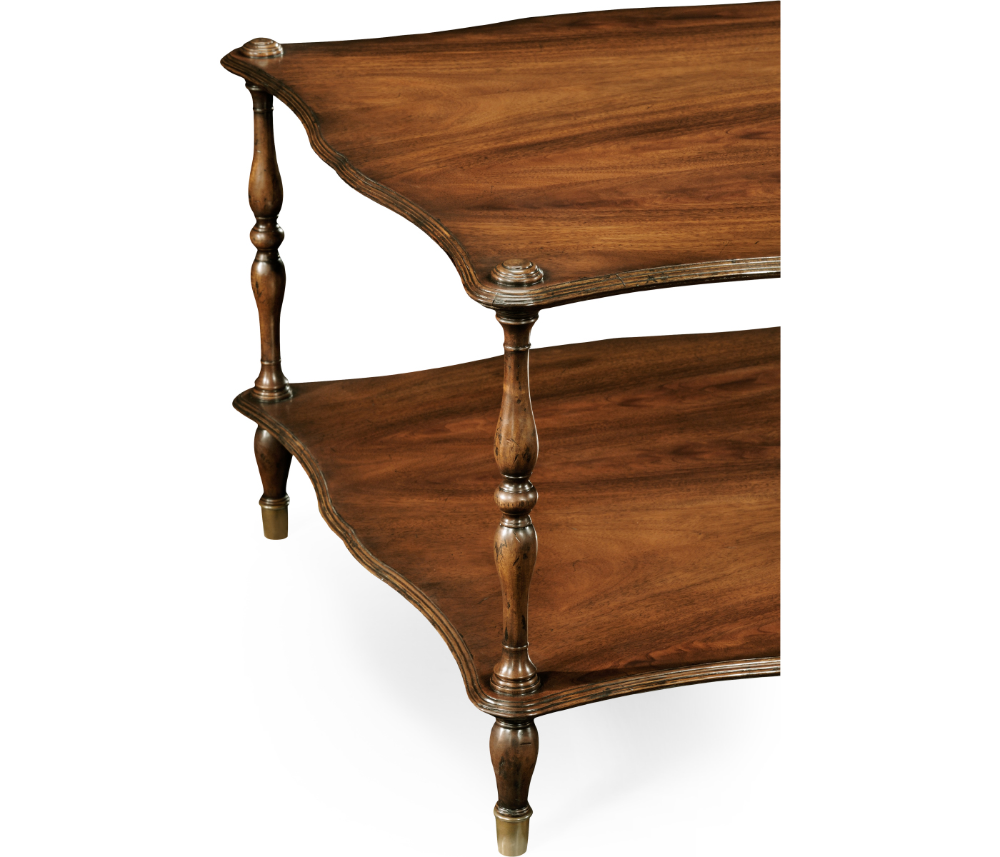 Mahogany Coffee Table with Shelf