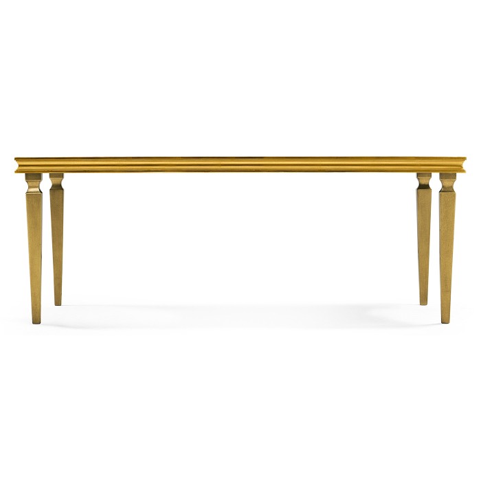 Italian Gilded Rectangular Coffee Table