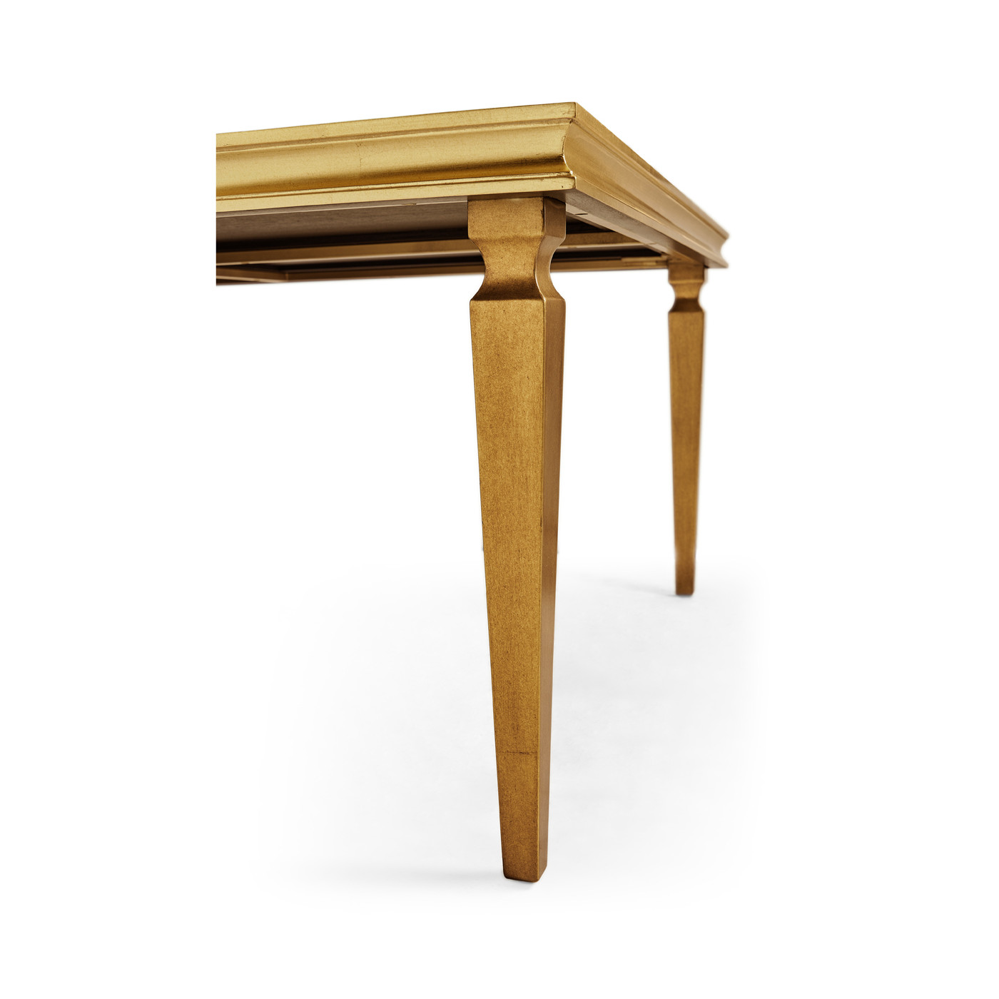 Italian Gilded Rectangular Coffee Table