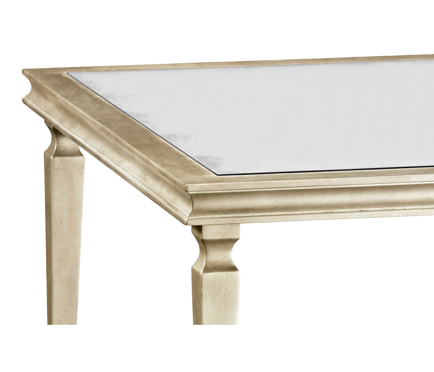 Italian Silver Rectangular Coffee Table