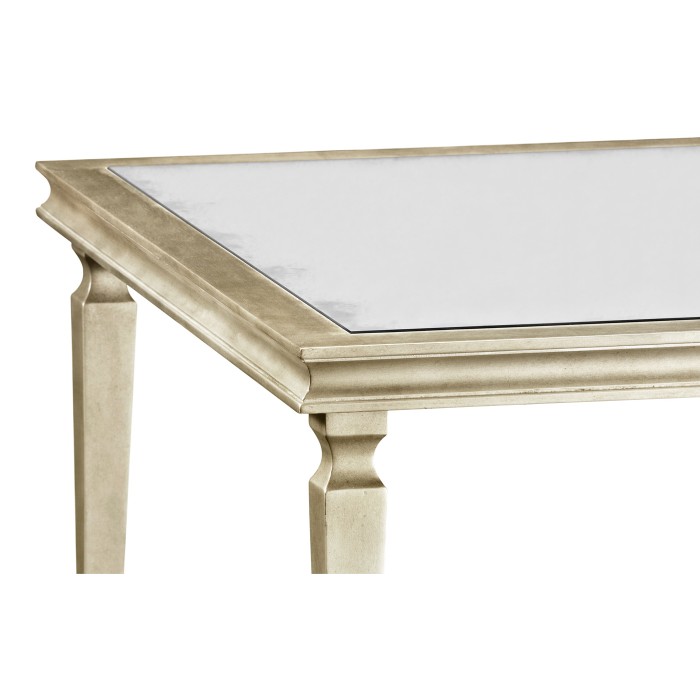 Italian Silver Rectangular Coffee Table