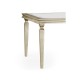 Italian Silver Rectangular Coffee Table