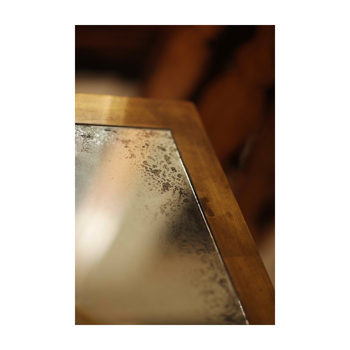 Italian Gilded Rectangular Side Table