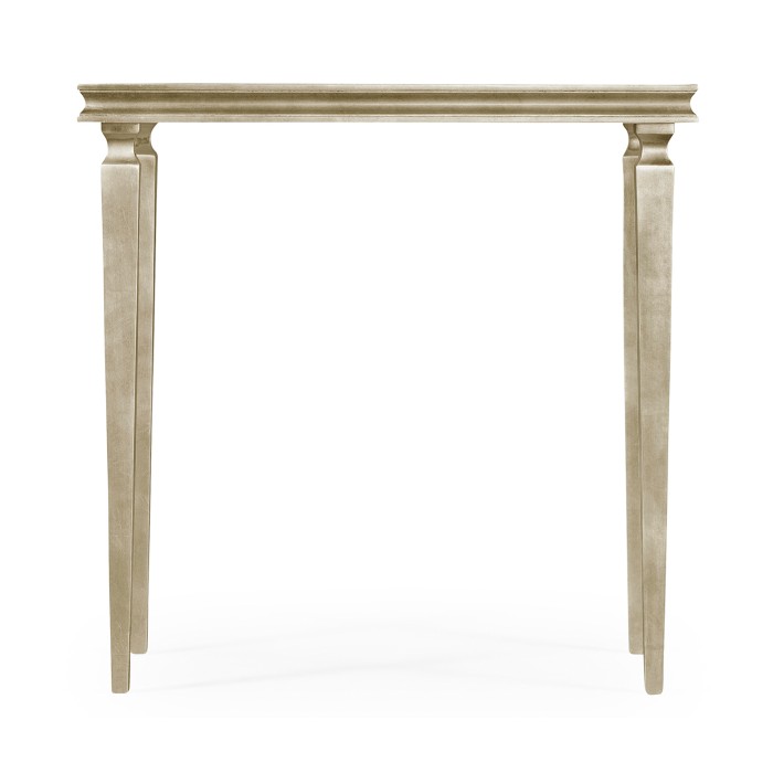 Italian Silver Rectangular Side Table