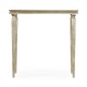 Italian Silver Rectangular Side Table
