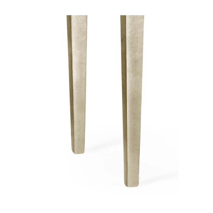 Italian Silver Rectangular Side Table