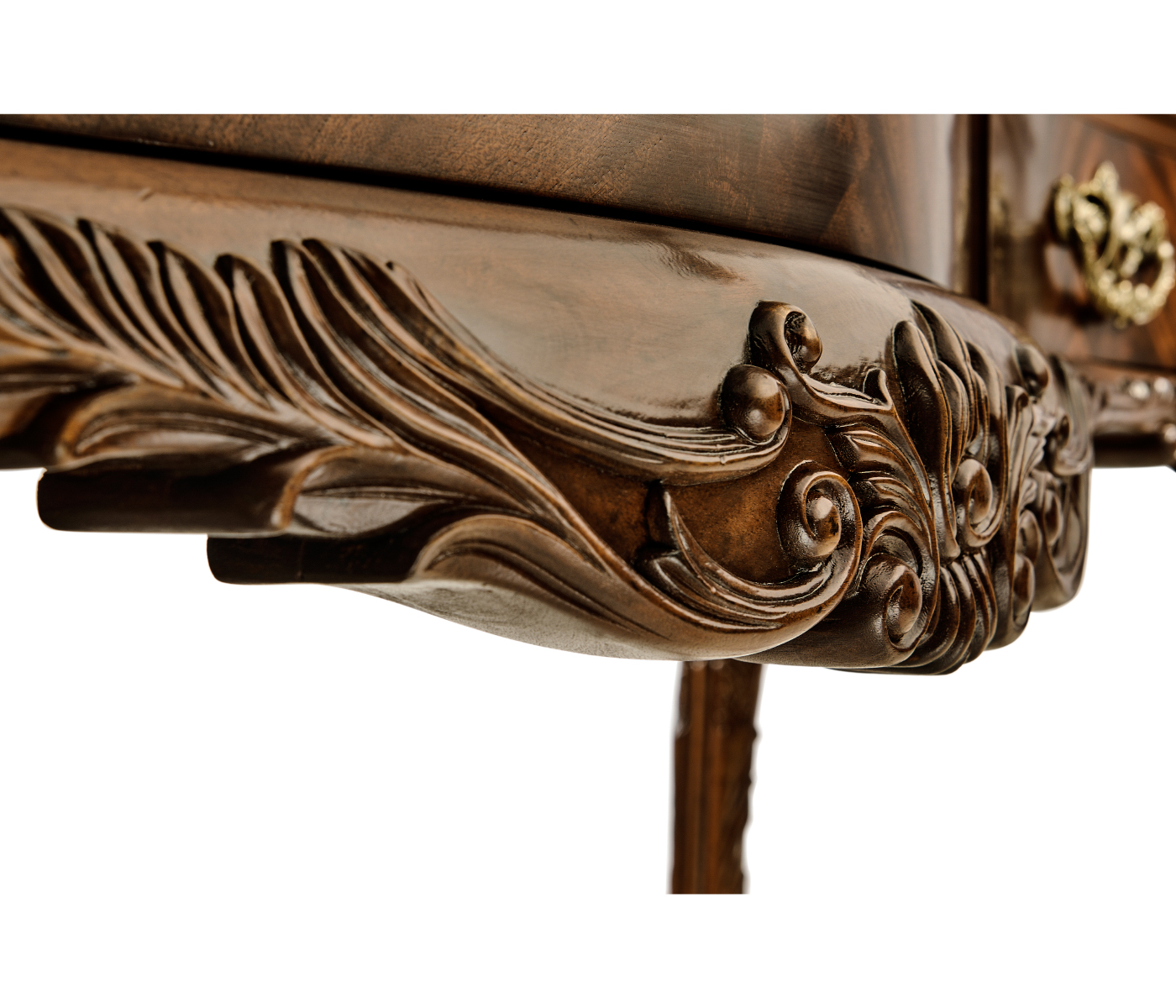 Irish Rococo Mahogany Console