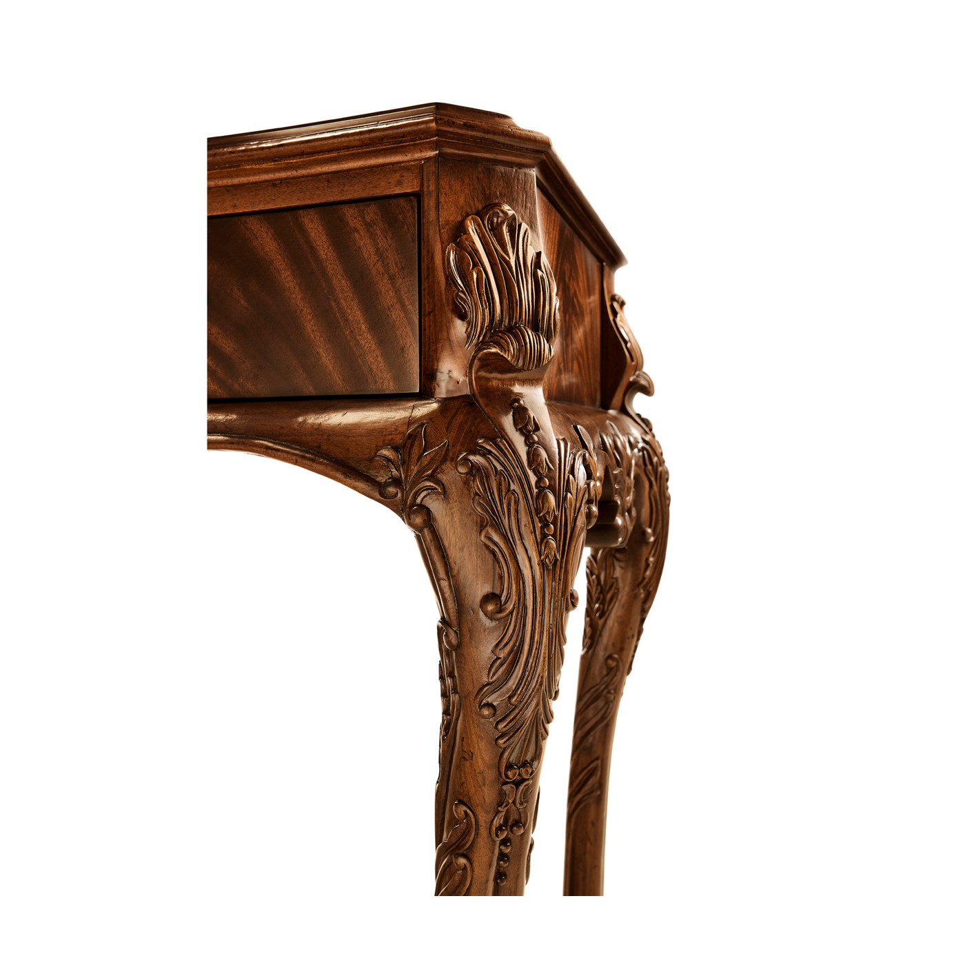 Irish Rococo Mahogany Console