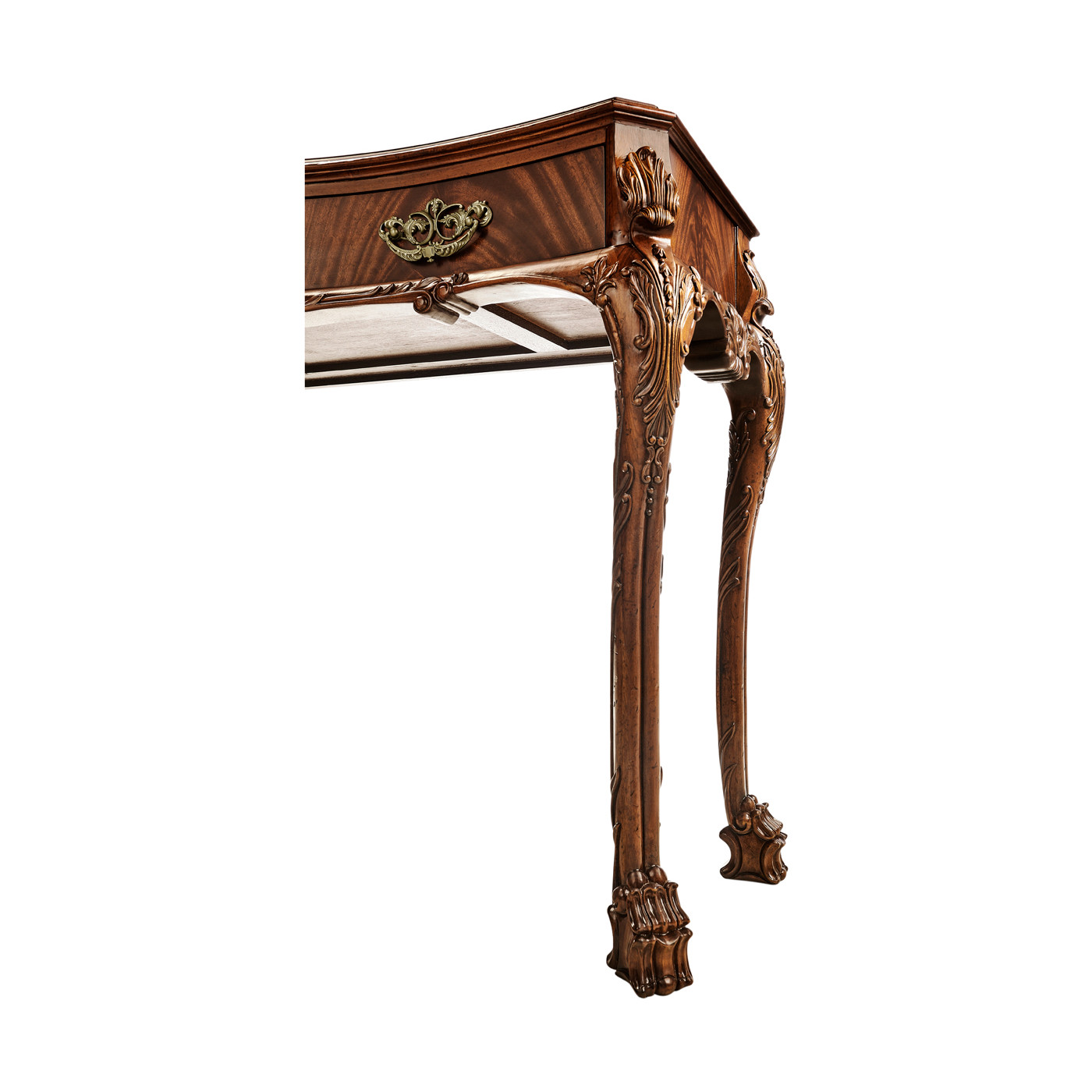 Irish Rococo Mahogany Console