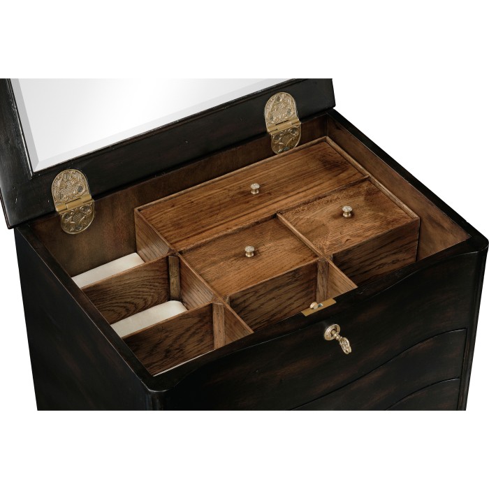 Ebonised Collectors Cabinet