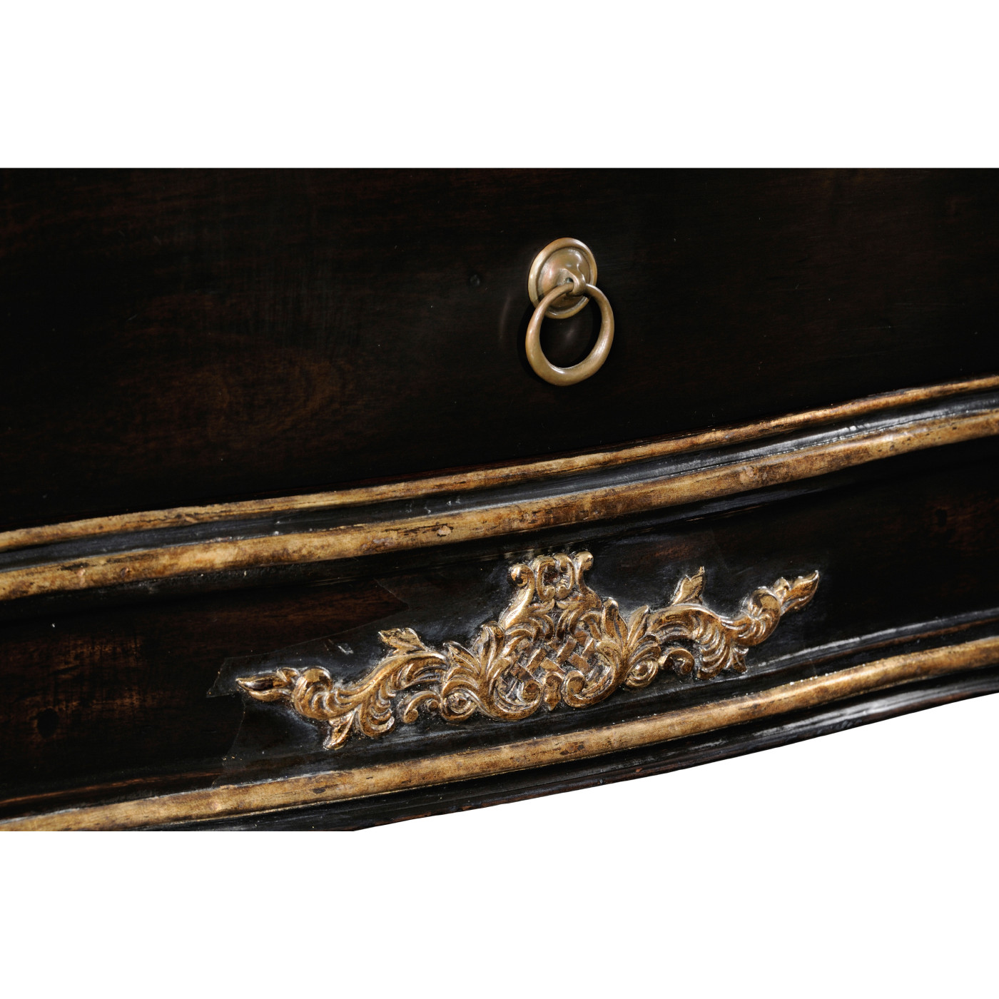 Ebonised Collectors Cabinet