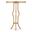 Églomisé & Gilt Iron Round Wine Table