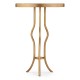 Églomisé & Gilt Iron Round Wine Table