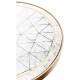 Églomisé & Gilt Iron Round Wine Table