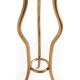 Églomisé & Gilt Iron Round Wine Table
