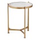 Églomisé & Gilded Iron Medium Lamp Table