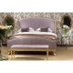 Ivory Scagliola & Gilded Medium Iron Lamp Table