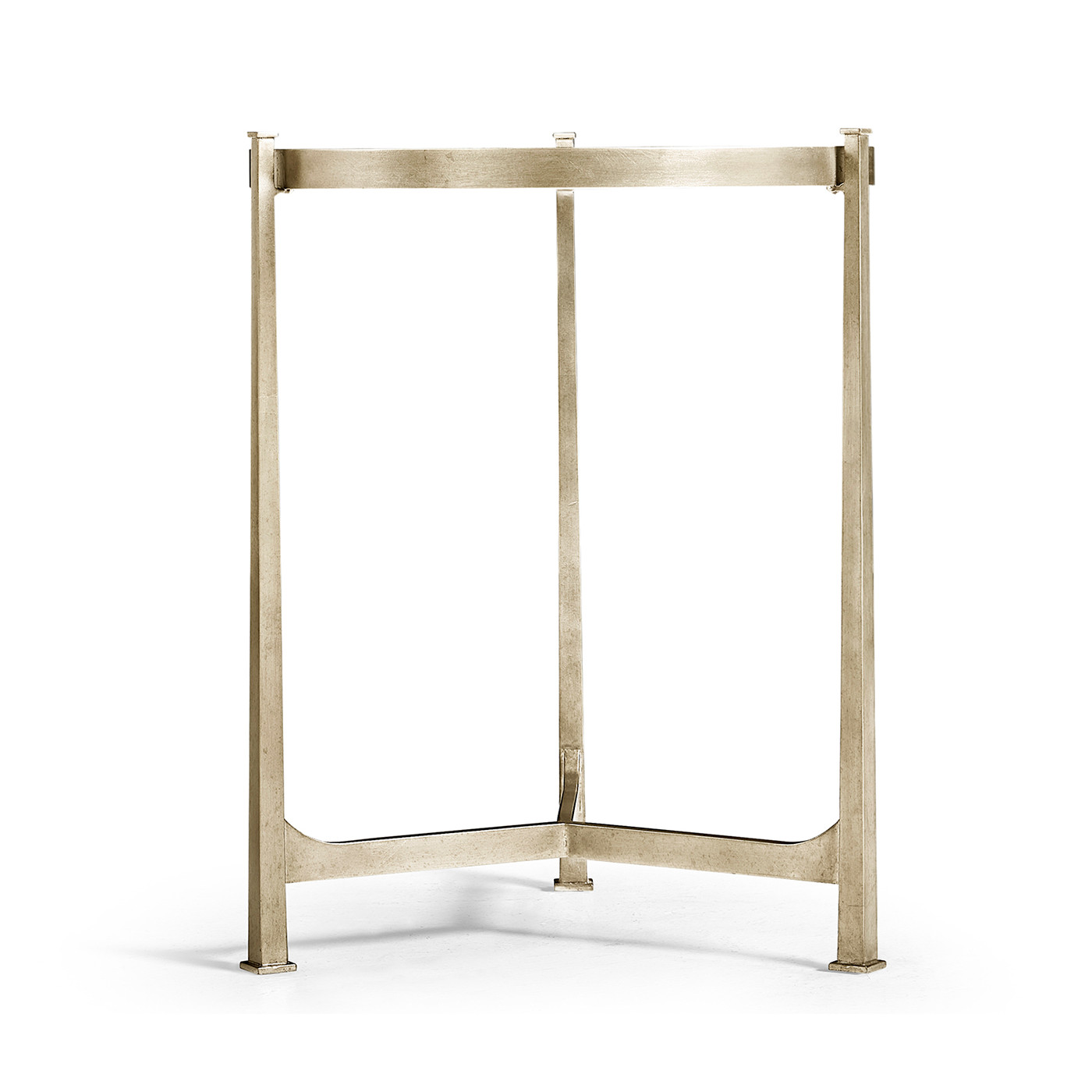 Églomisé & Silver Medium Iron Lamp Table