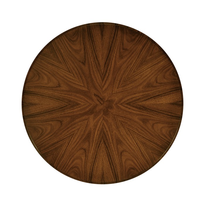 Art Deco High Lustre Round Side Table