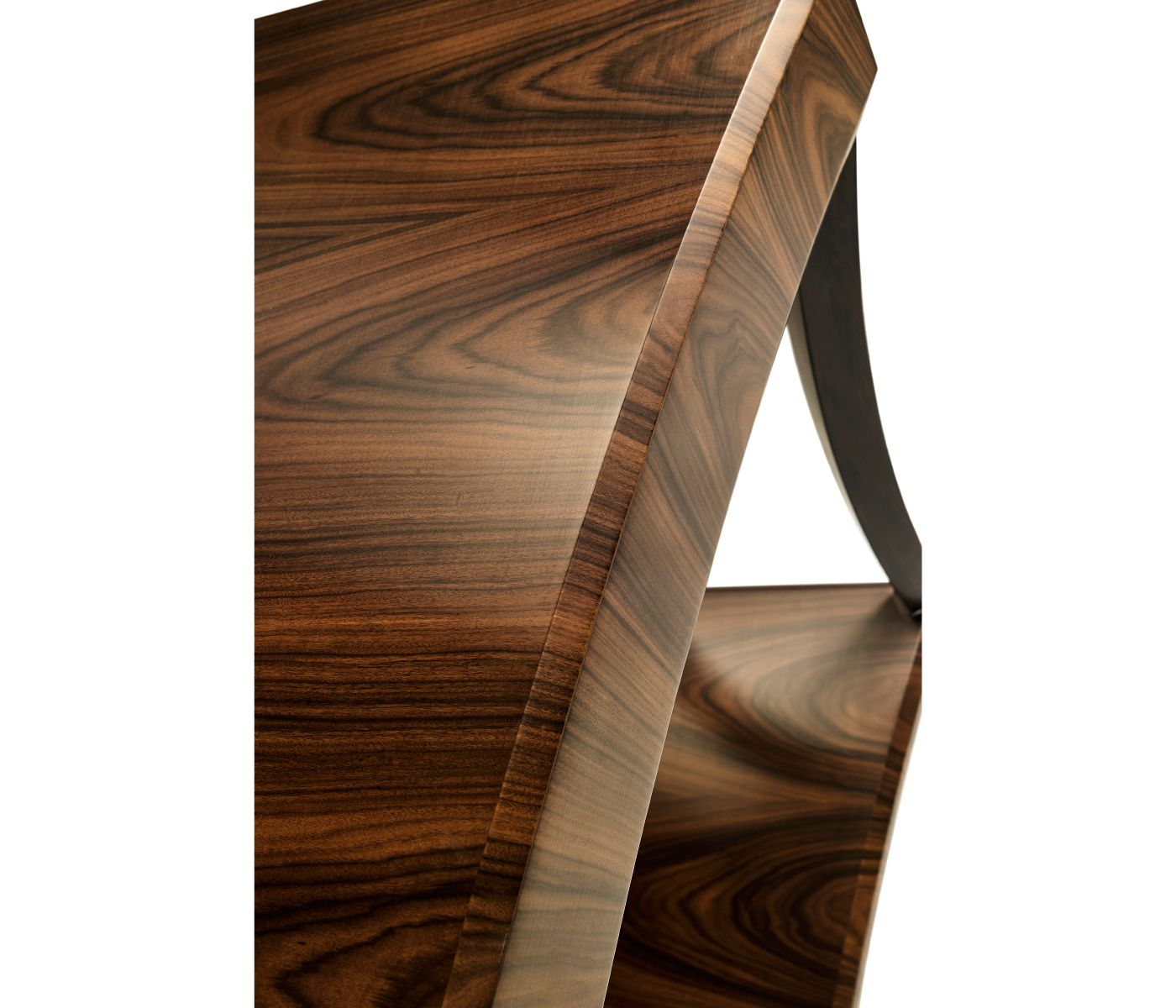 Art Deco Satin Console Table