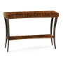 Art Deco Satin Console Table