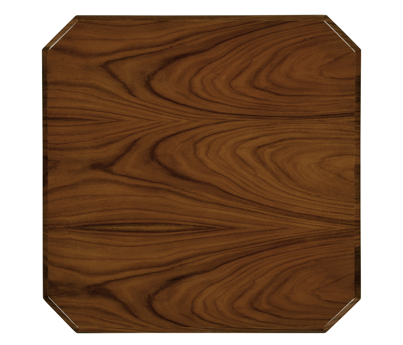 Art Deco High Lustre Square Side Table