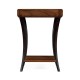 Art Deco Satin Square Side Table
