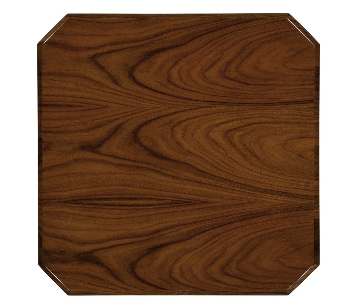 Art Deco Satin Square Side Table