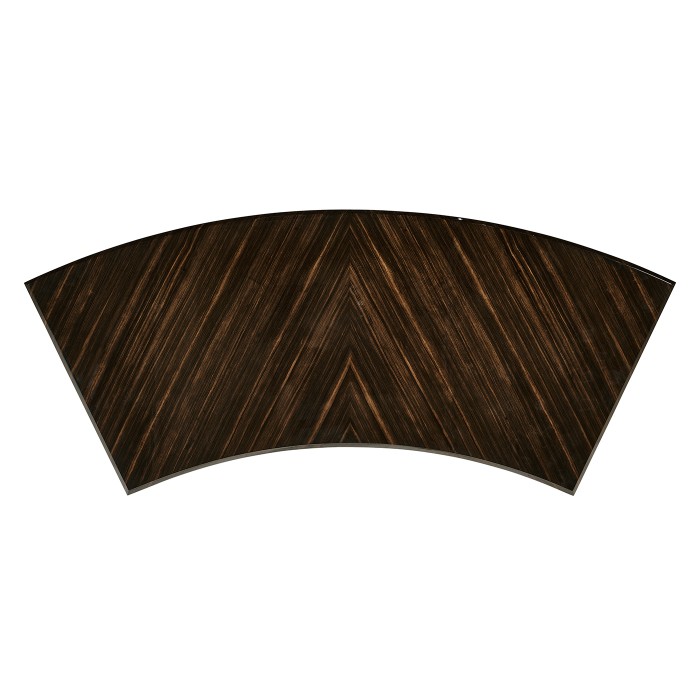 Art Deco Curved Desk