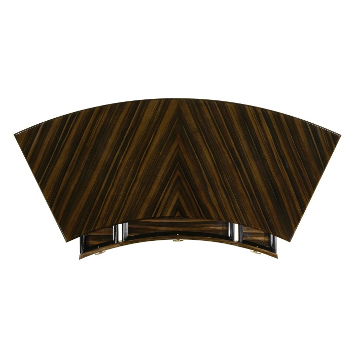 Art Deco Curved Desk