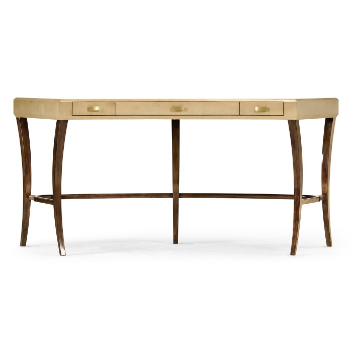 Art Deco Curved Desk