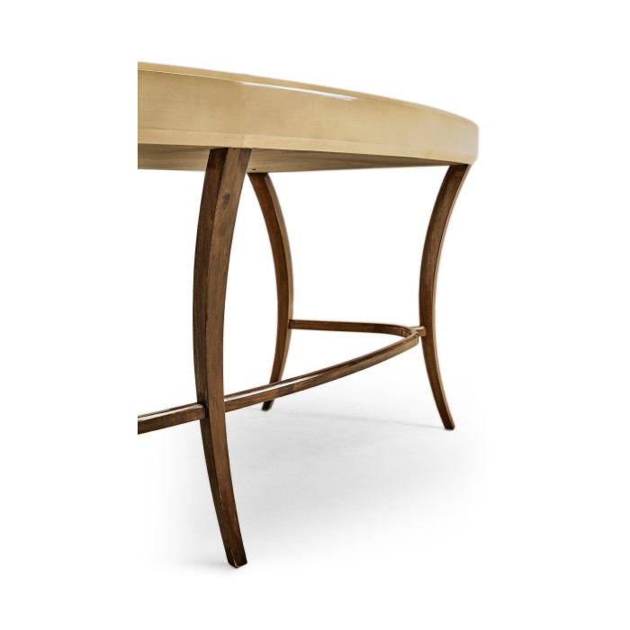 Art Deco Curved Desk