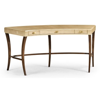 Art Deco Curved Desk