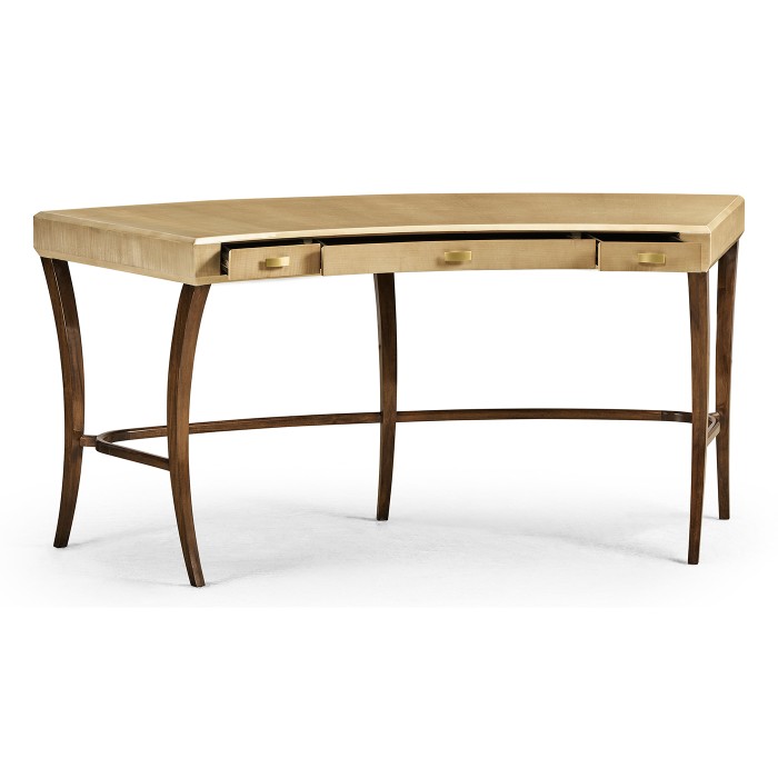 Art Deco Curved Desk