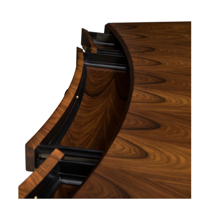 Art Deco Curved Desk