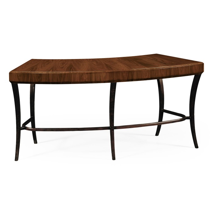 Art Deco Curved Desk