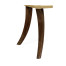 Art Deco Champagne High Lustre Klismos Chair