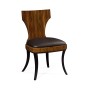 Art Deco Santos Rosewood High Lustre Klismos Chair
