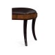 Art Deco Santos Rosewood Satin Klismos Chair