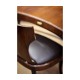 Art Deco Santos Rosewood Satin Klismos Chair