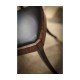 Art Deco Santos Rosewood Satin Klismos Chair