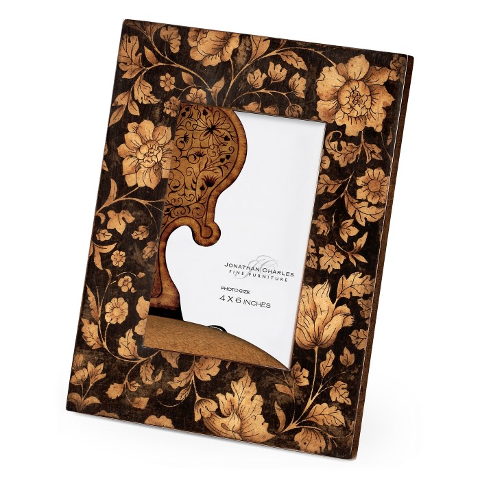 Black Chinoiserie Picture Frame (4