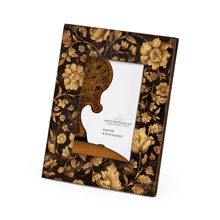 Black Chinoiserie Picture Frame (4