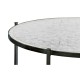 Églomisé & Bronze Iron Centre Table